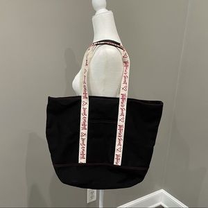 Victoria’s Secret Black Canvas Tote